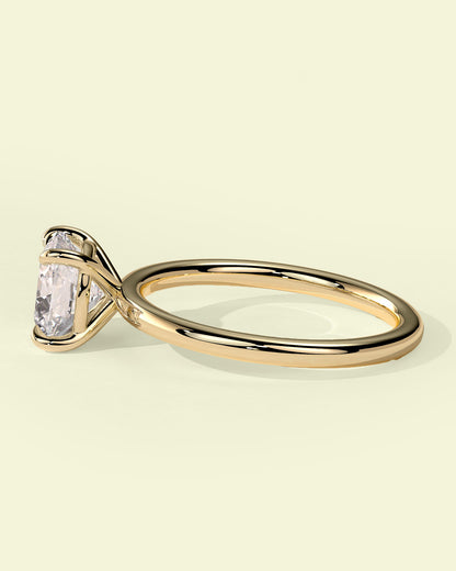 Anello di fidanzamento Nocciola