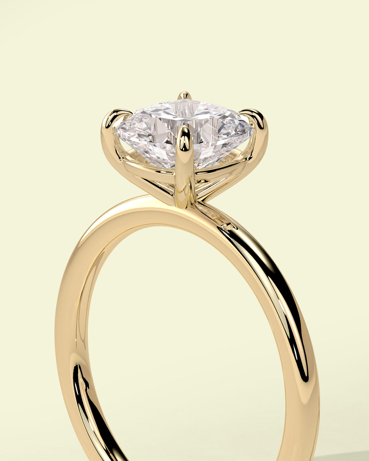 Anello di fidanzamento Nocciola