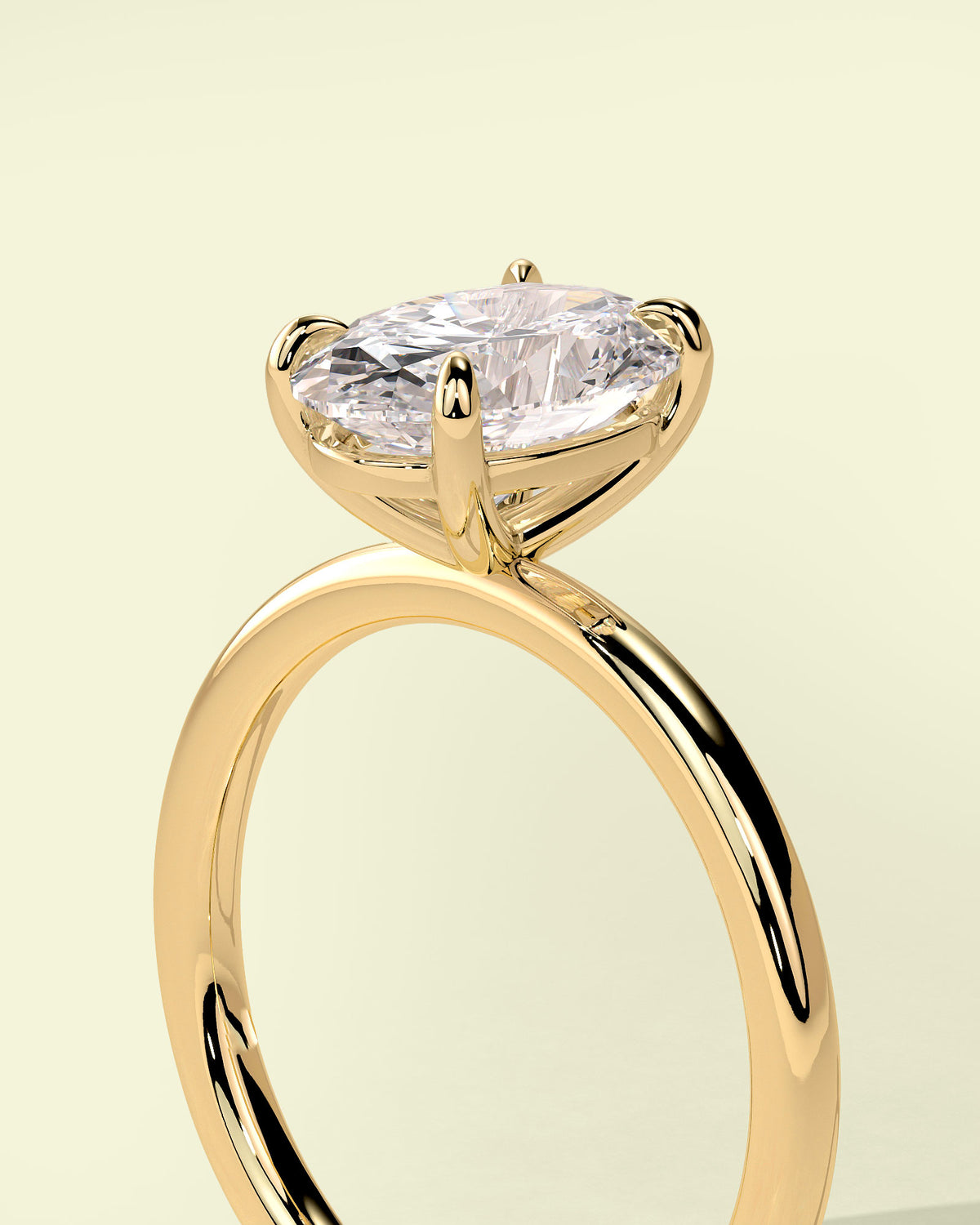 Anello di fidanzamento a margherita